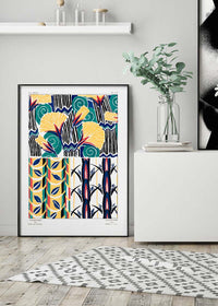 Emile-Alain Séguy Art Nouveau Pattern Print 033