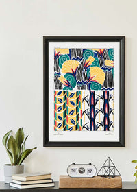 Emile-Alain Séguy Art Nouveau Pattern Print 033