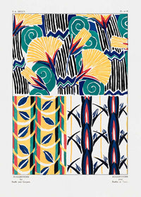 Emile-Alain Séguy Art Nouveau Pattern Print 033
