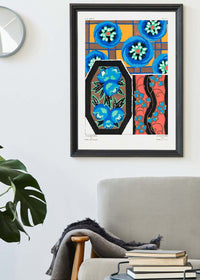 Emile-Alain Séguy Art Nouveau Pattern Print 034