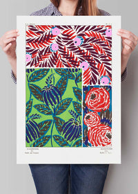Emile-Alain Séguy Art Nouveau Pattern Print 035