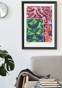 Emile-Alain Séguy Art Nouveau Pattern Print 035