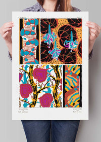 Emile-Alain Séguy Art Nouveau Pattern Print 036