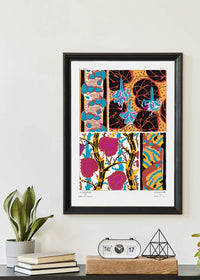Emile-Alain Séguy Art Nouveau Pattern Print 036