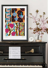 Emile-Alain Séguy Art Nouveau Pattern Print 036