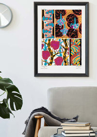 Emile-Alain Séguy Art Nouveau Pattern Print 036