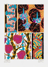 Emile-Alain Séguy Art Nouveau Pattern Print 036