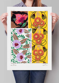 Emile-Alain Séguy Art Nouveau Pattern Print 038