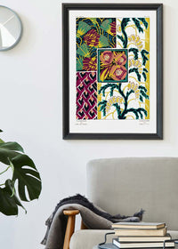 Emile-Alain Séguy Art Nouveau Pattern Print 039