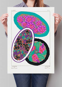 Emile-Alain Séguy Art Nouveau Pattern Print 040