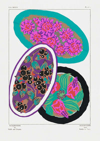 Emile-Alain Séguy Art Nouveau Pattern Print 040