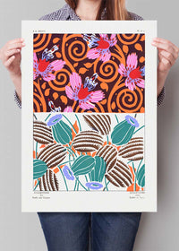 Emile-Alain Séguy Art Nouveau Pattern Print 041