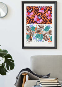 Emile-Alain Séguy Art Nouveau Pattern Print 041