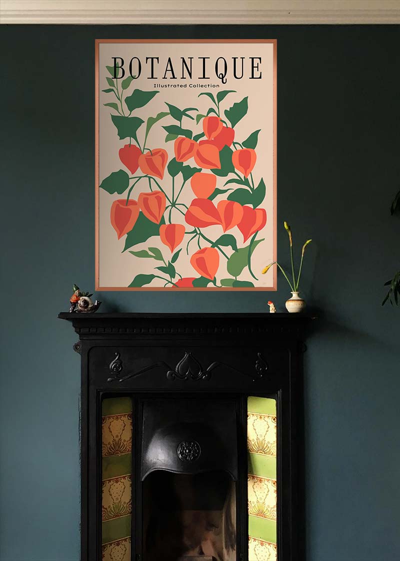 Botanique Illustrated Floral Print