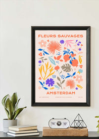 Fleurs Sauvages Amsterdam Flower Print