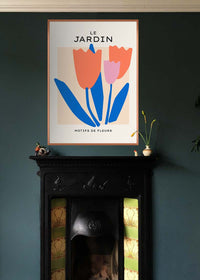 Le Jardin Floral Print