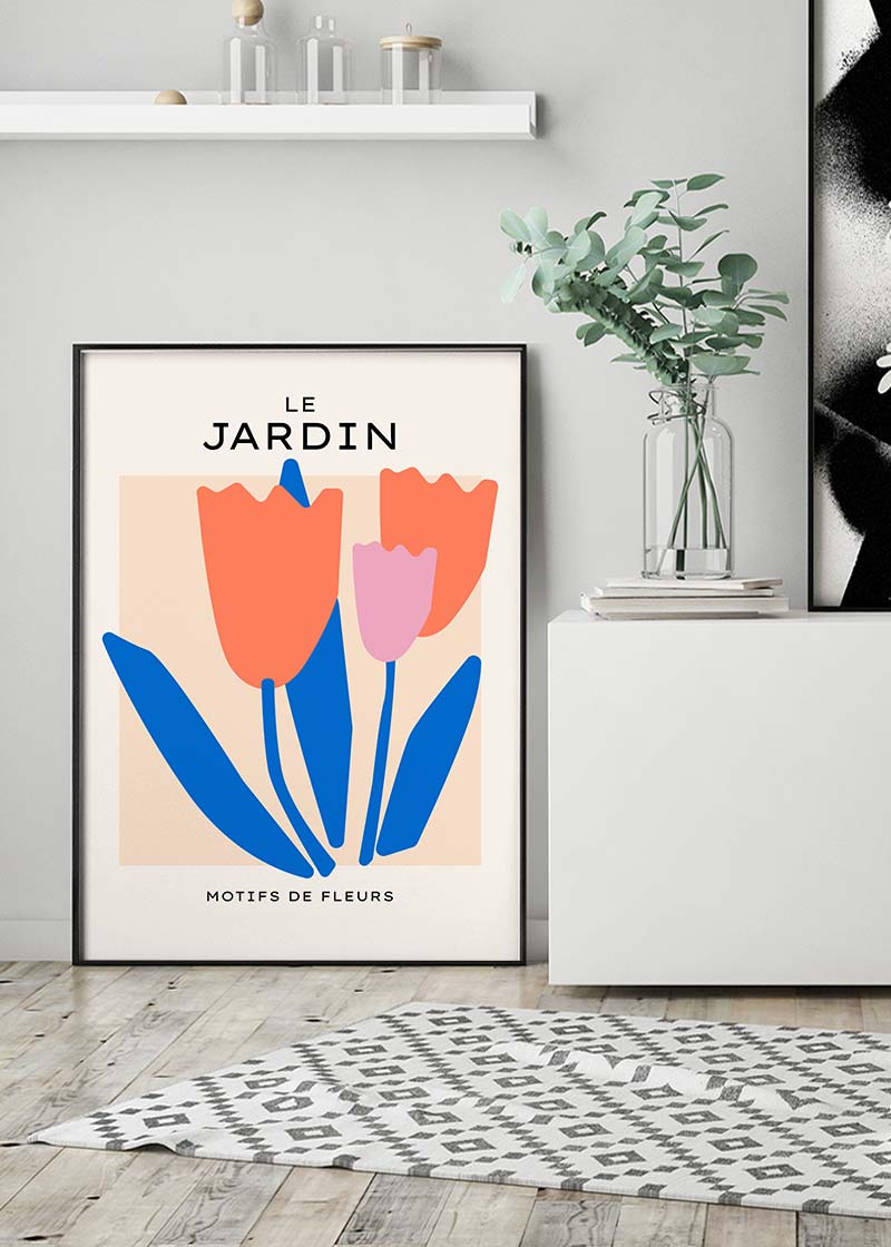 Le Jardin Floral Print