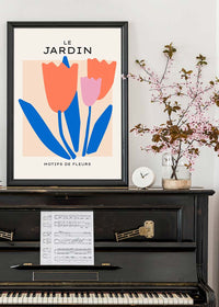 Le Jardin Floral Print
