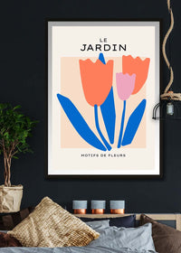 Le Jardin Floral Print