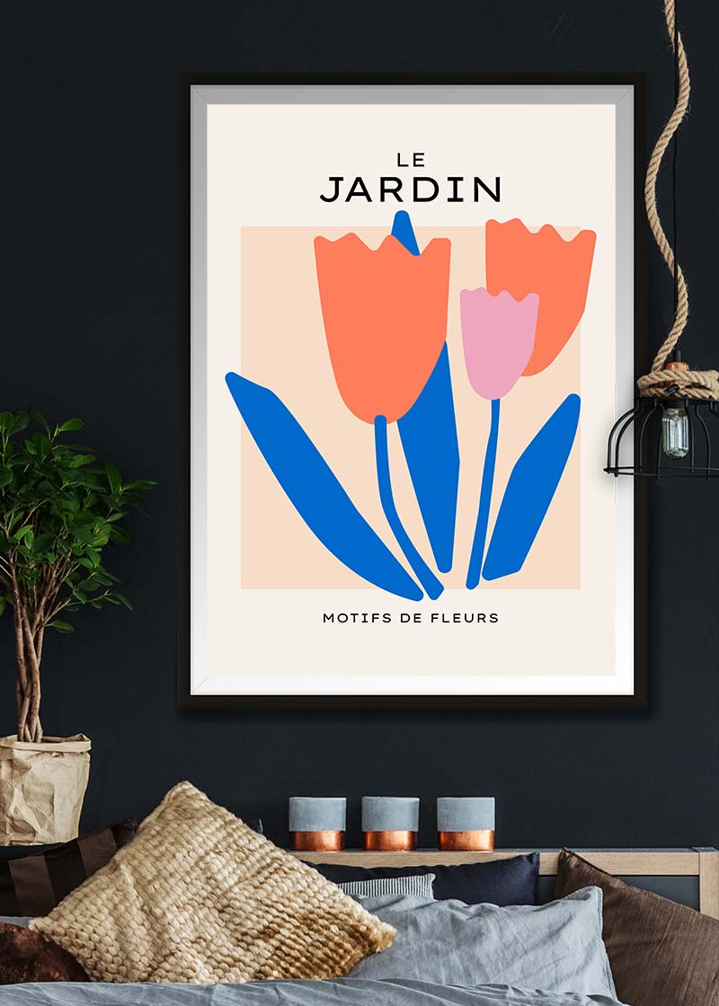 Le Jardin Floral Print