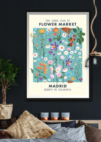 Madrid Flower Market Print