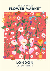 New London Flower Market Print