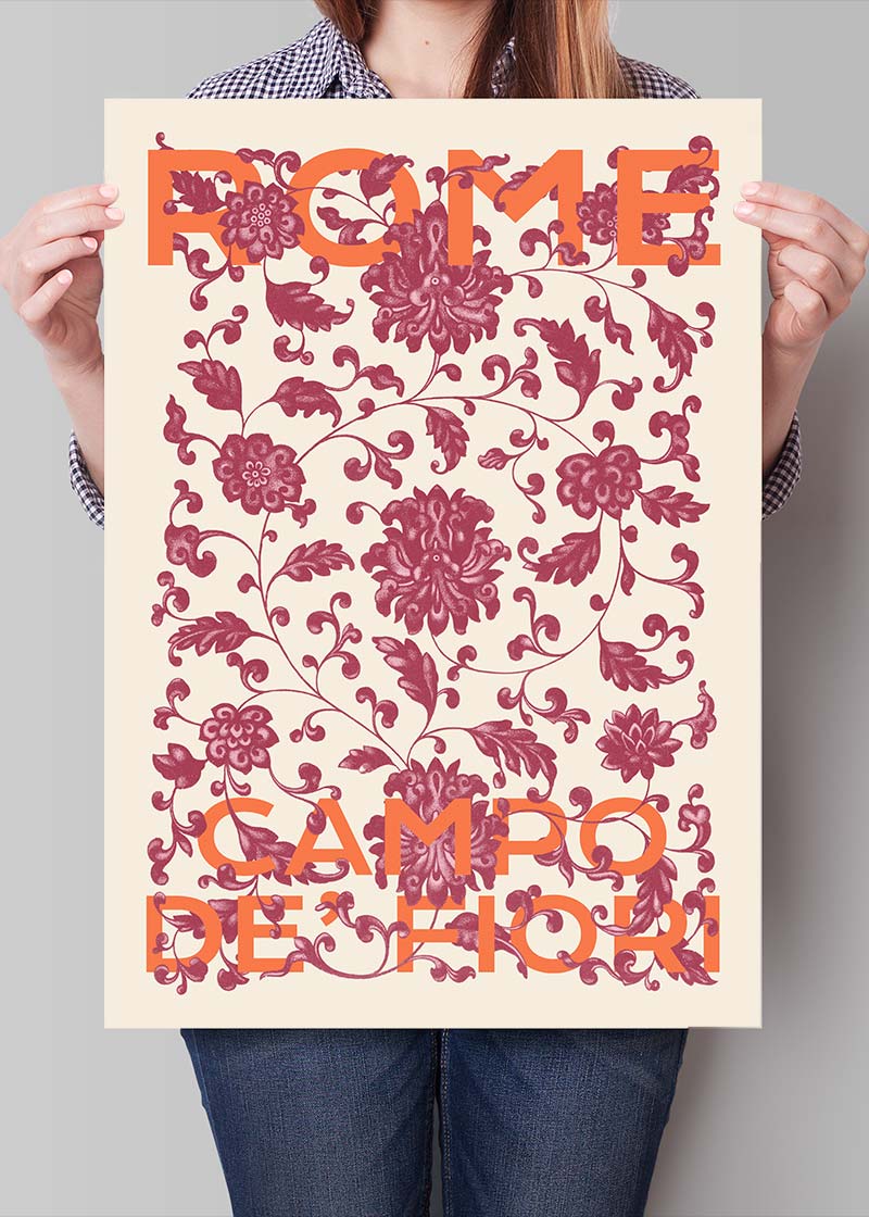 Rome Floral Print