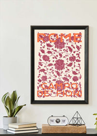 Rome Floral Print