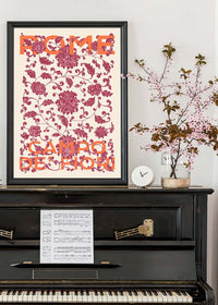 Rome Floral Print