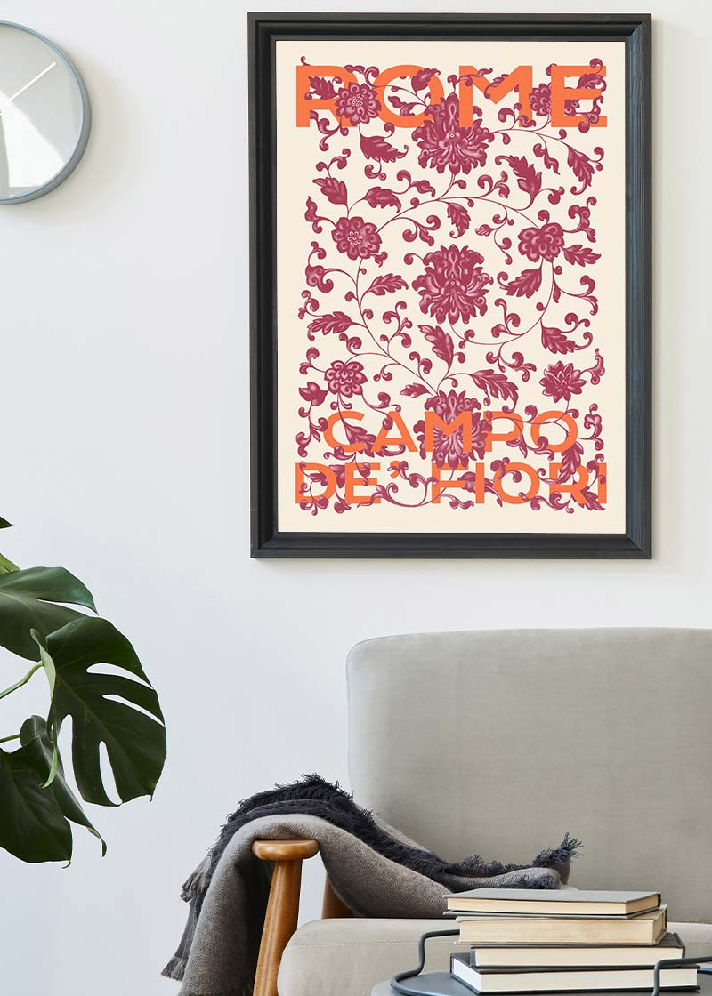 Rome Floral Print