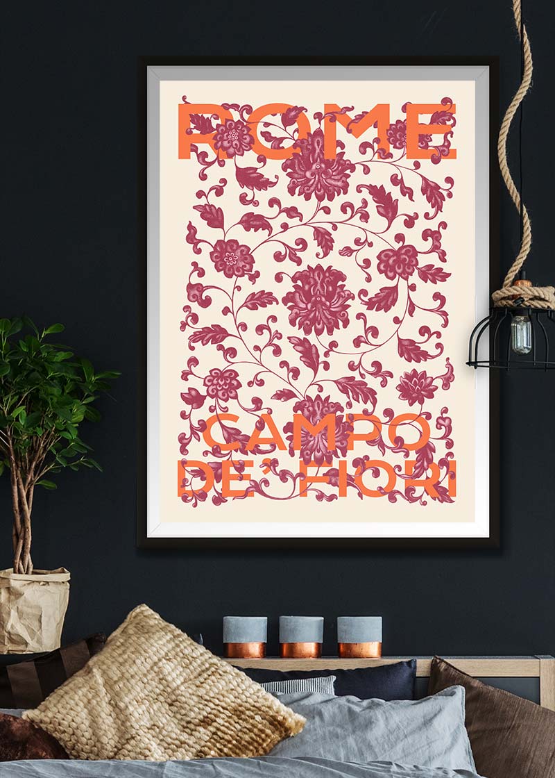 Rome Floral Print