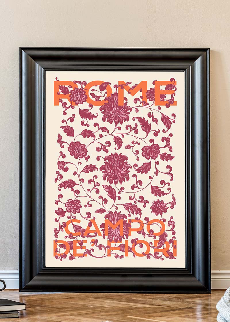 Rome Floral Print