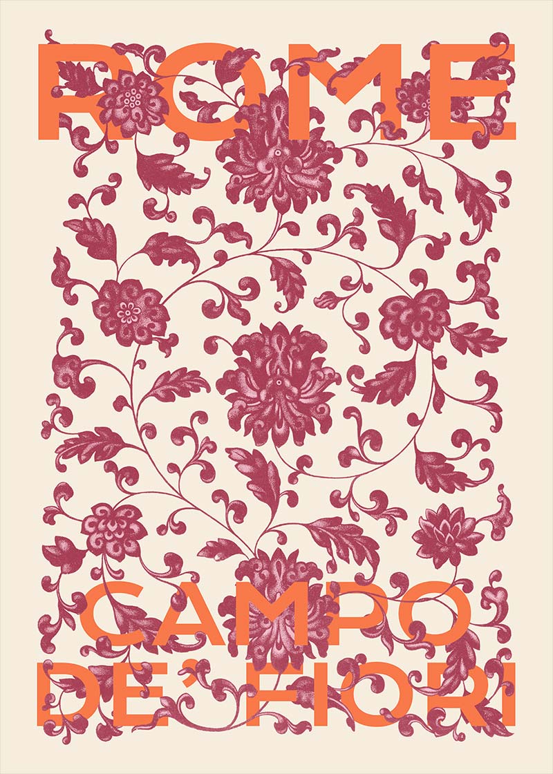 Rome Floral Print