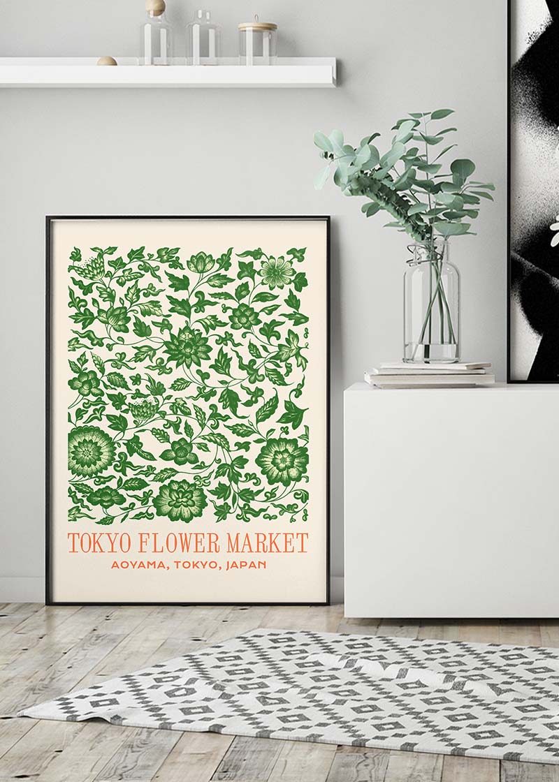 Tokyo Flower Market Print