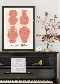 Venetian Vases Terrazo Illustration Print