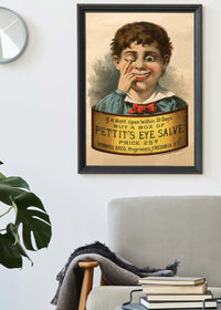 Vintage Eye Salve Poster Print