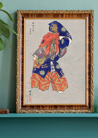 Japanese Actor as Dragon God by Kogyo Tsukioka