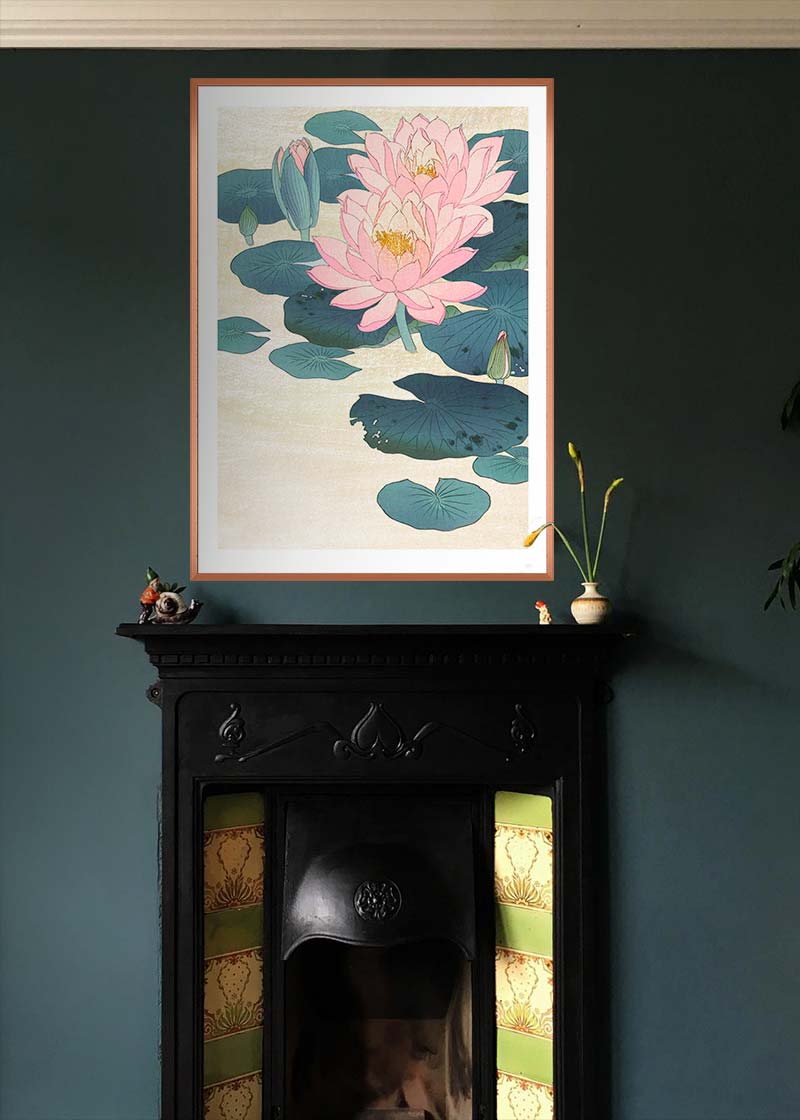 Water Lily by Ohara Koson