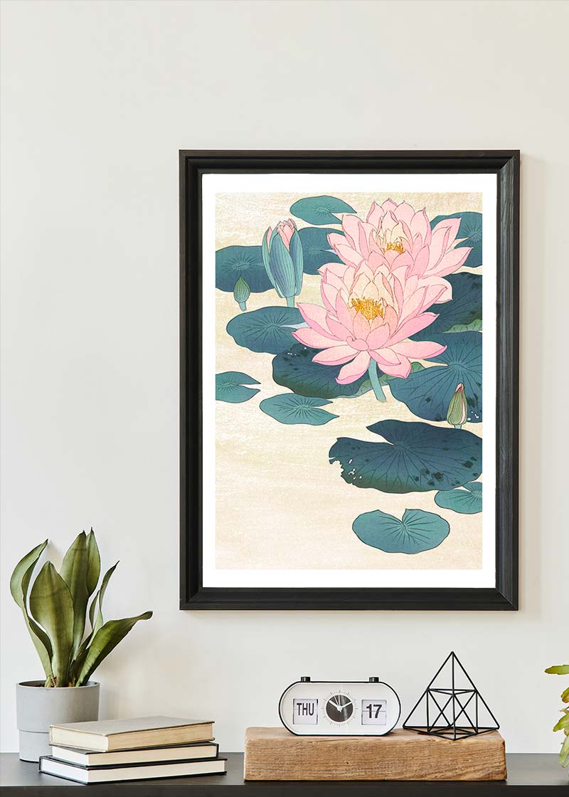 Water Lily by Ohara Koson