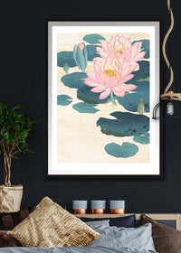 Water Lily by Ohara Koson