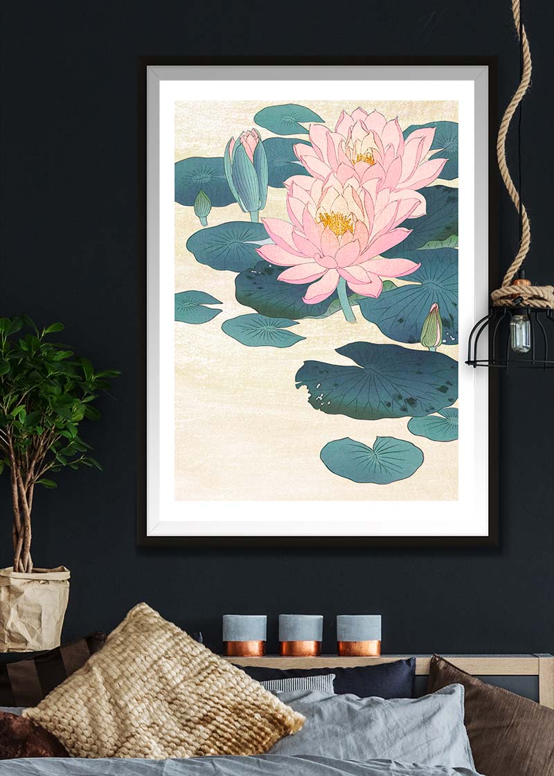 Water Lily by Ohara Koson