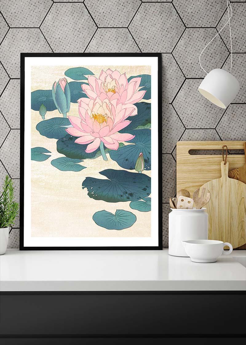 Water Lily by Ohara Koson