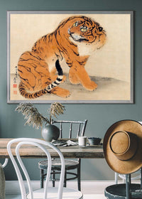 Sitting Tiger 1777 by Maruyama Ōkyo