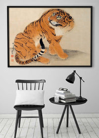 Sitting Tiger 1777 by Maruyama Ōkyo
