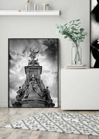 Queen Victoria Statue Traffic Cone Print-InkAndDrop
