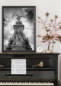 Queen Victoria Statue Traffic Cone Print-InkAndDrop