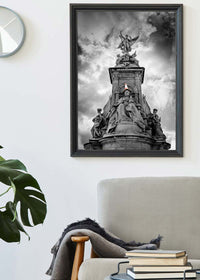 Queen Victoria Statue Traffic Cone Print-InkAndDrop