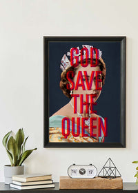 God Save The Queen Jubilee Print-InkAndDrop