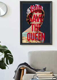 God Save The Queen Jubilee Print-InkAndDrop