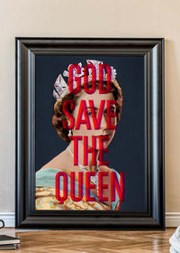 God Save The Queen Jubilee Print-InkAndDrop